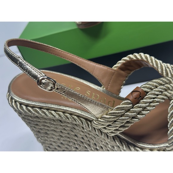 Kate Spade New York Women's Tahiti Slip on Slingback Sandals, Yellow Size 6B - Picture 6 of 14